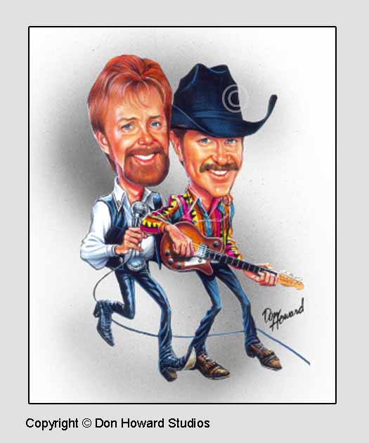 Brooks and Dunn Poster