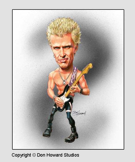 Billy Idol Art Print
