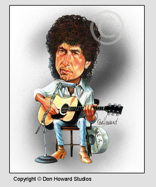 Bob Dylan Illustration