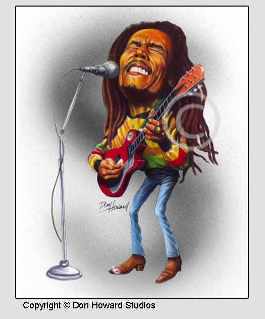 Bob Marley Art Poster