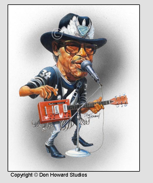 Bo Didley Blues Art Print Blues Singer Bo Didley