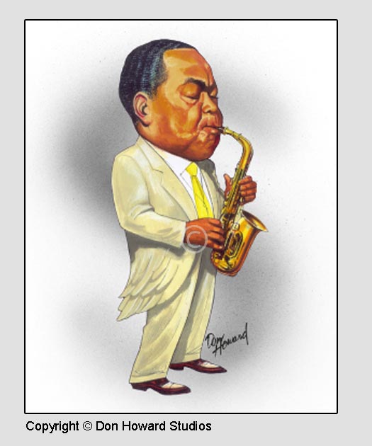Charlie Parker Art Print Blues Singer Charlie Parker