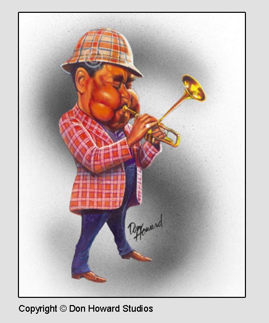 Dizzy Gillespie Art Print Blues Singer Dizzy Gillespie