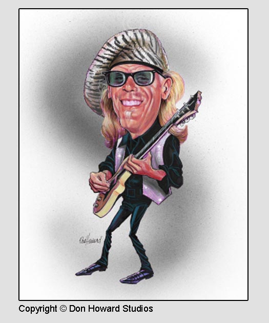 James Solberg Art Print James Solberg Blues Singer