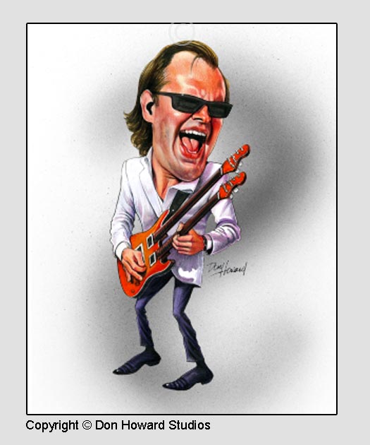 Joe Bonamassa Art Print Joe Bonmassa
