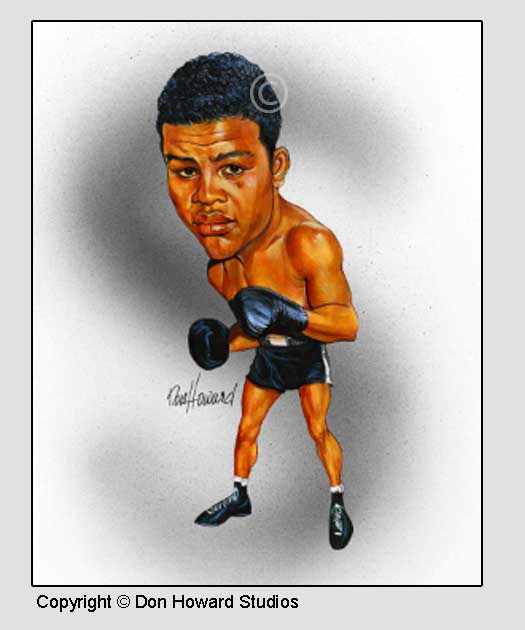 Boxing Champ Joe Louis Art Print Joe Louis 8x10 Color Print