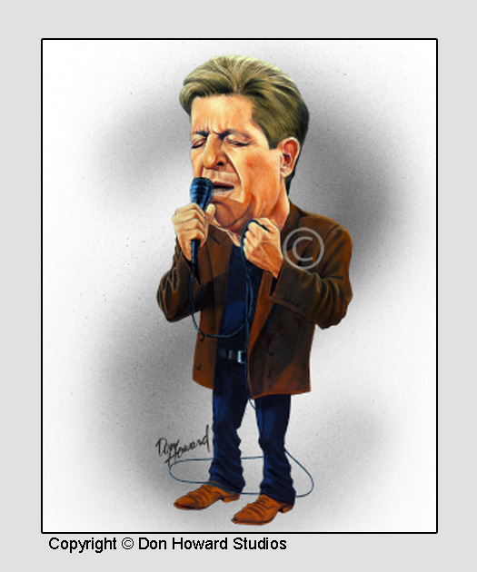 Leonard Cohen print