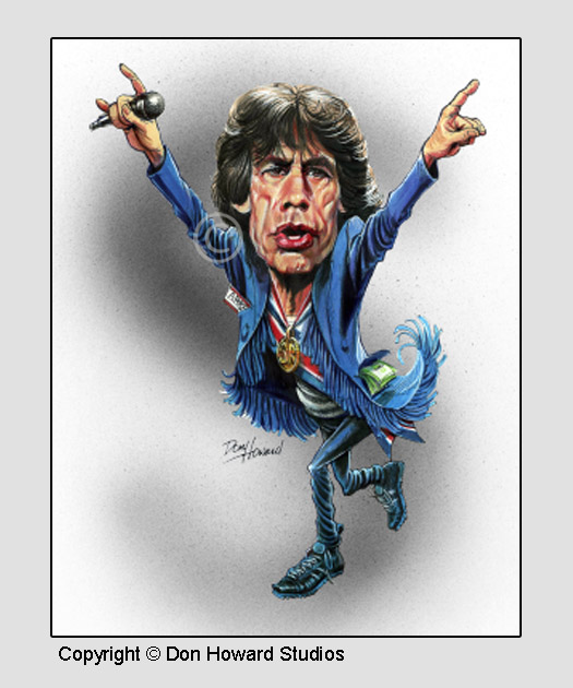Mick Jagger Poster