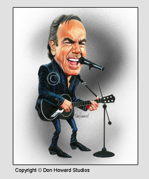Neil Diamond Art Print