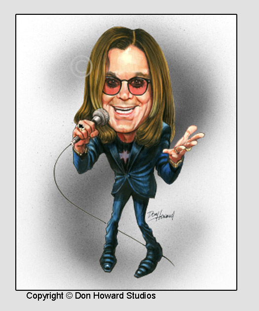 Ozzie Osbourne Print