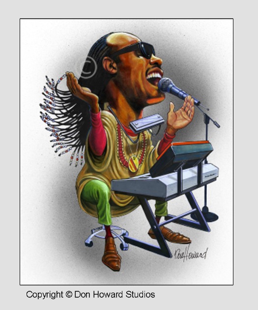 Stevie Wonder Art Poster
