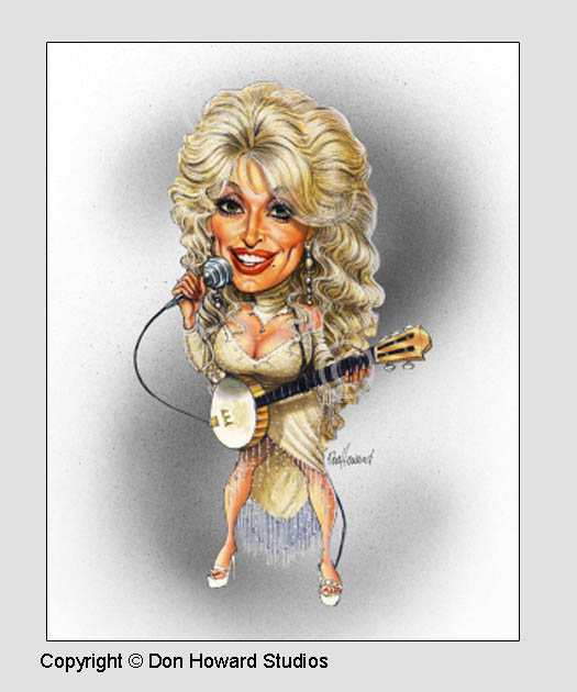 Dolly Parton Art Print