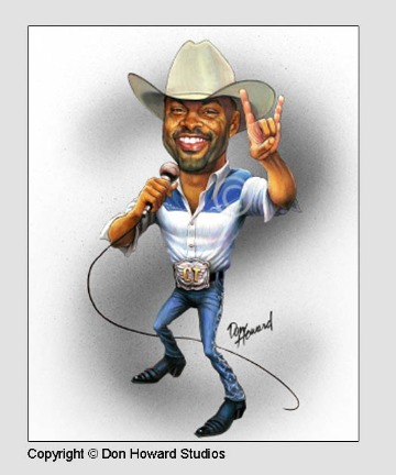 Cowboy Troy Art Print