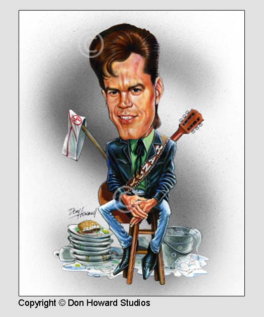 Randy Travis Art Print