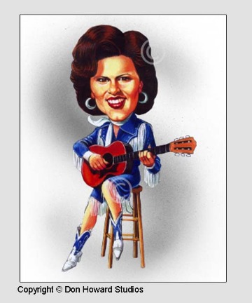 Patsy Cline Art Poster