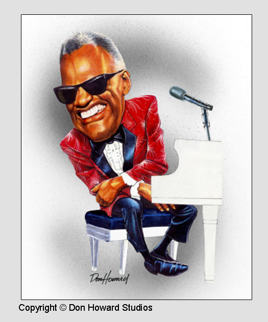 Ray Charles Blues Singer Ray Charles